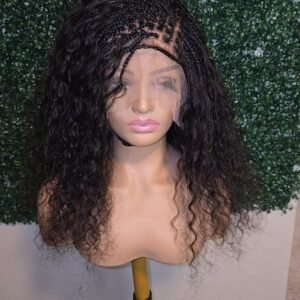 Single braided wig
