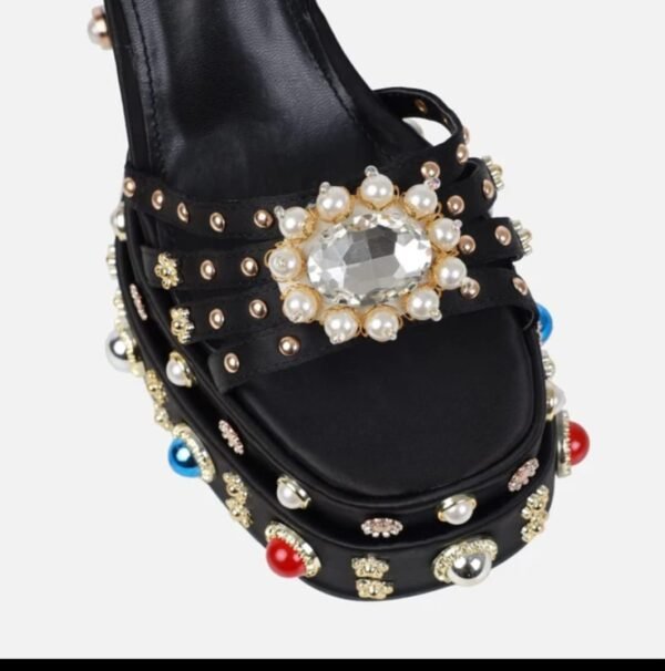 Luxury Diamonds Women's Chunky Heels - Image 2